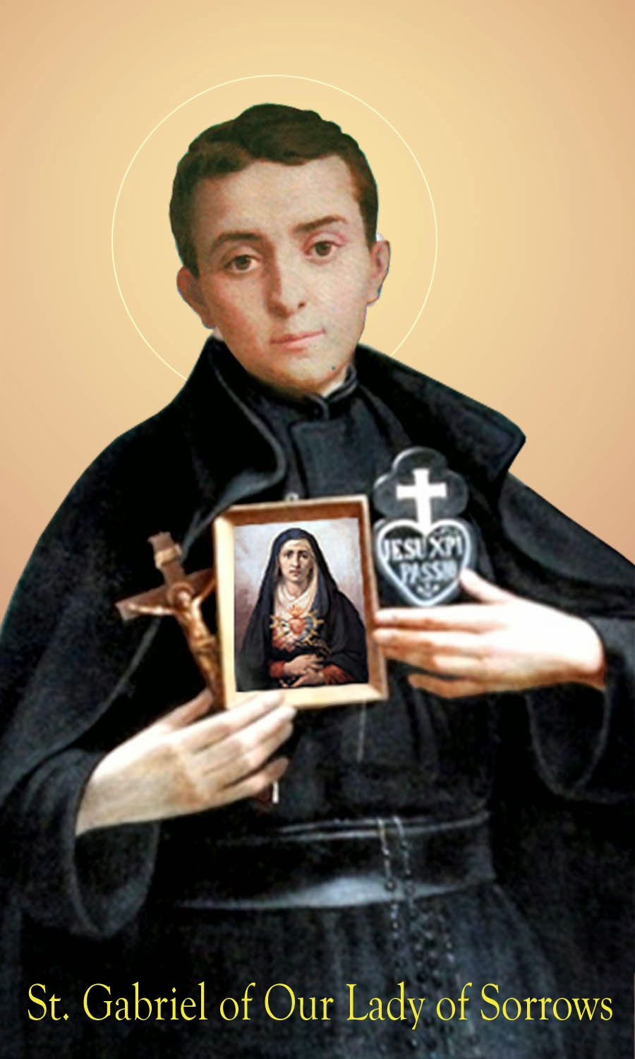 São Gabriel de Nossa Senhora das Dores, Religioso Passionista